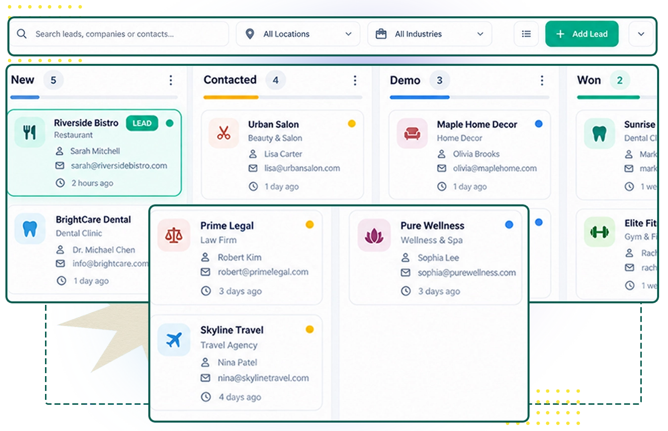 Lead pipeline preview