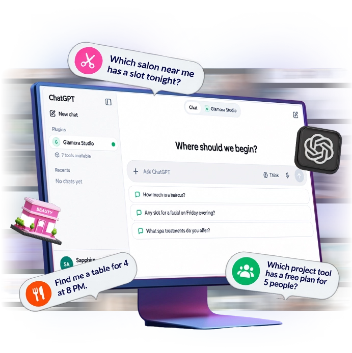 Business connected with ChatGPT