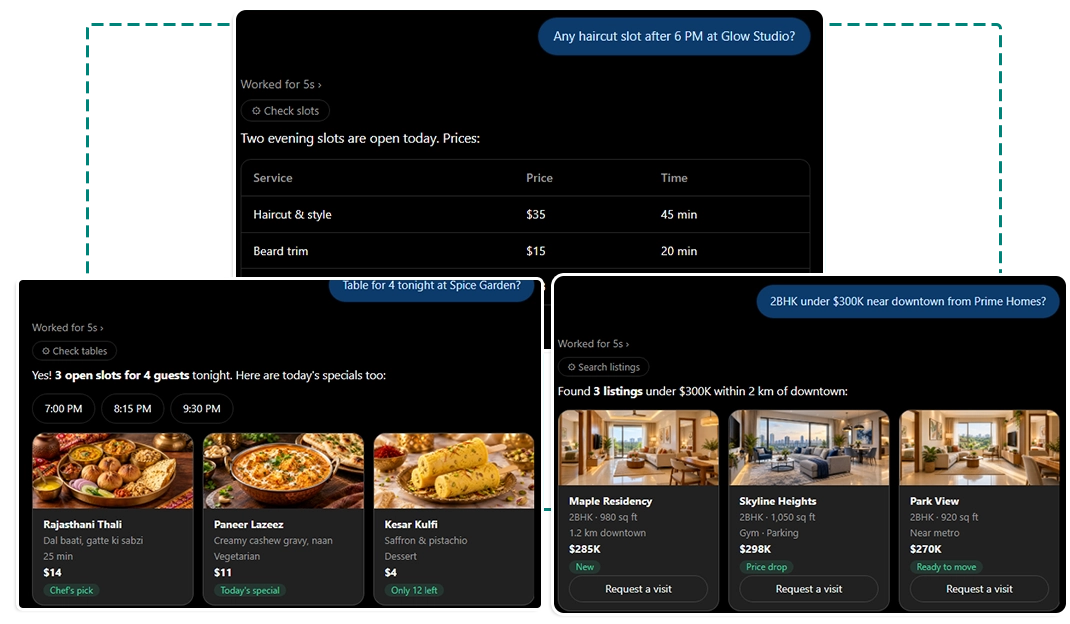 Premium Chat Cards